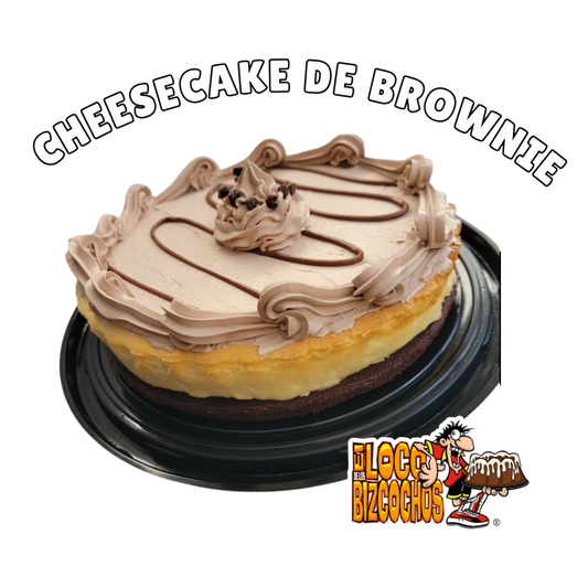 Cheesecake 2 capas de Brownie